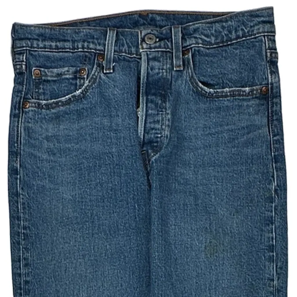 501 Levis Jeans - 28W 28L Blue Cotton - Image 10