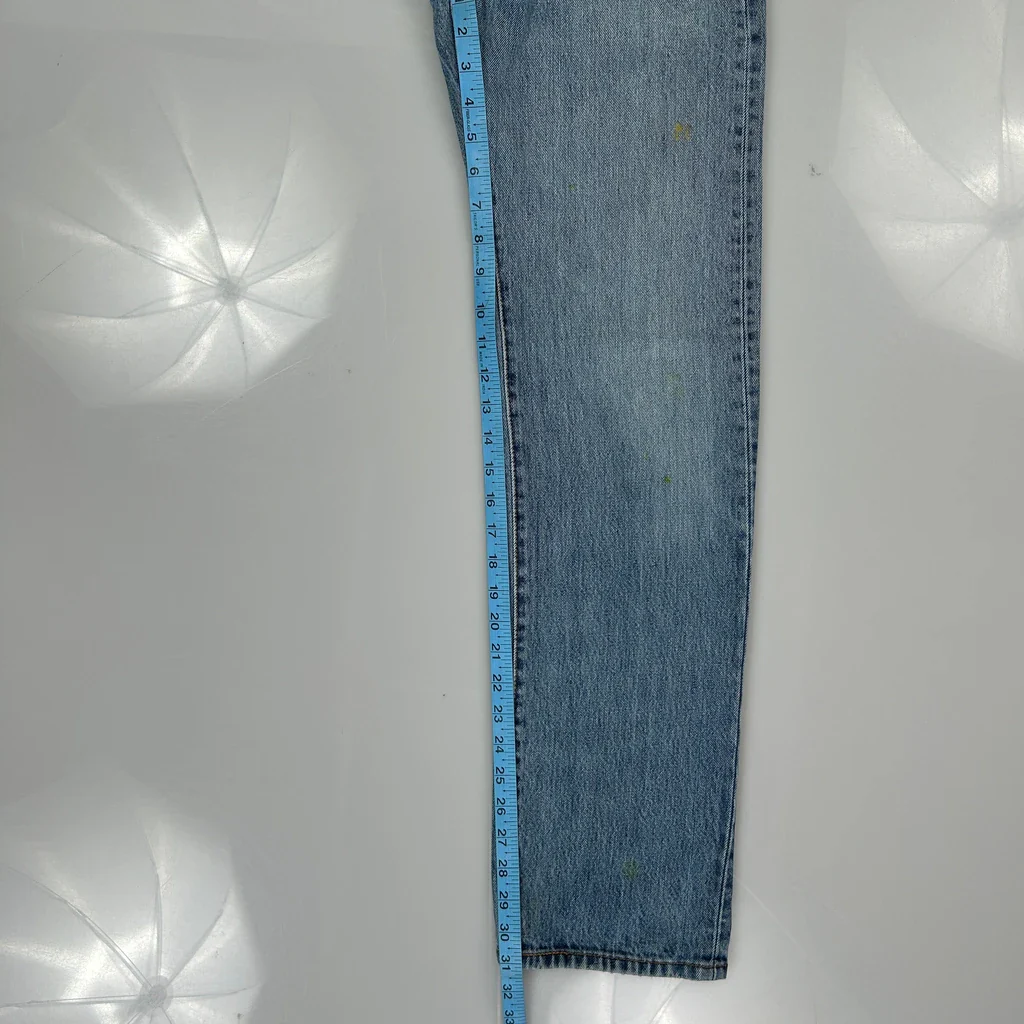 501 Levis Jeans - 29W 32L Blue Cotton - Image 5