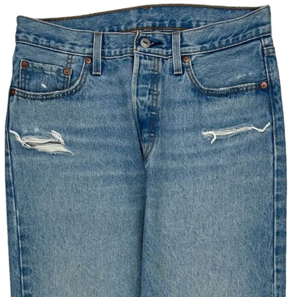 501 Levis Jeans - 30W 30L Blue Cotton - Image 10