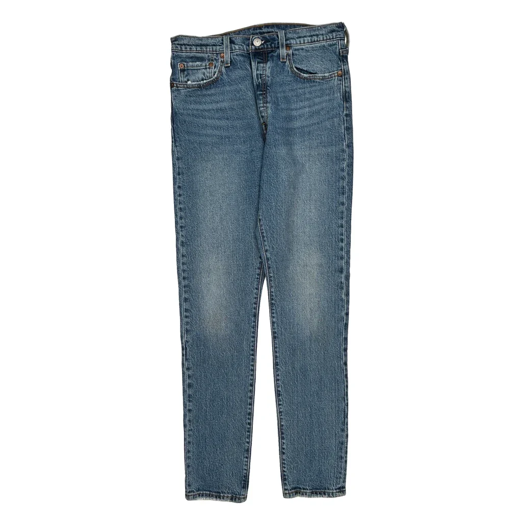 501 Levis Jeans - 31W 27L Blue Cotton - Image 2