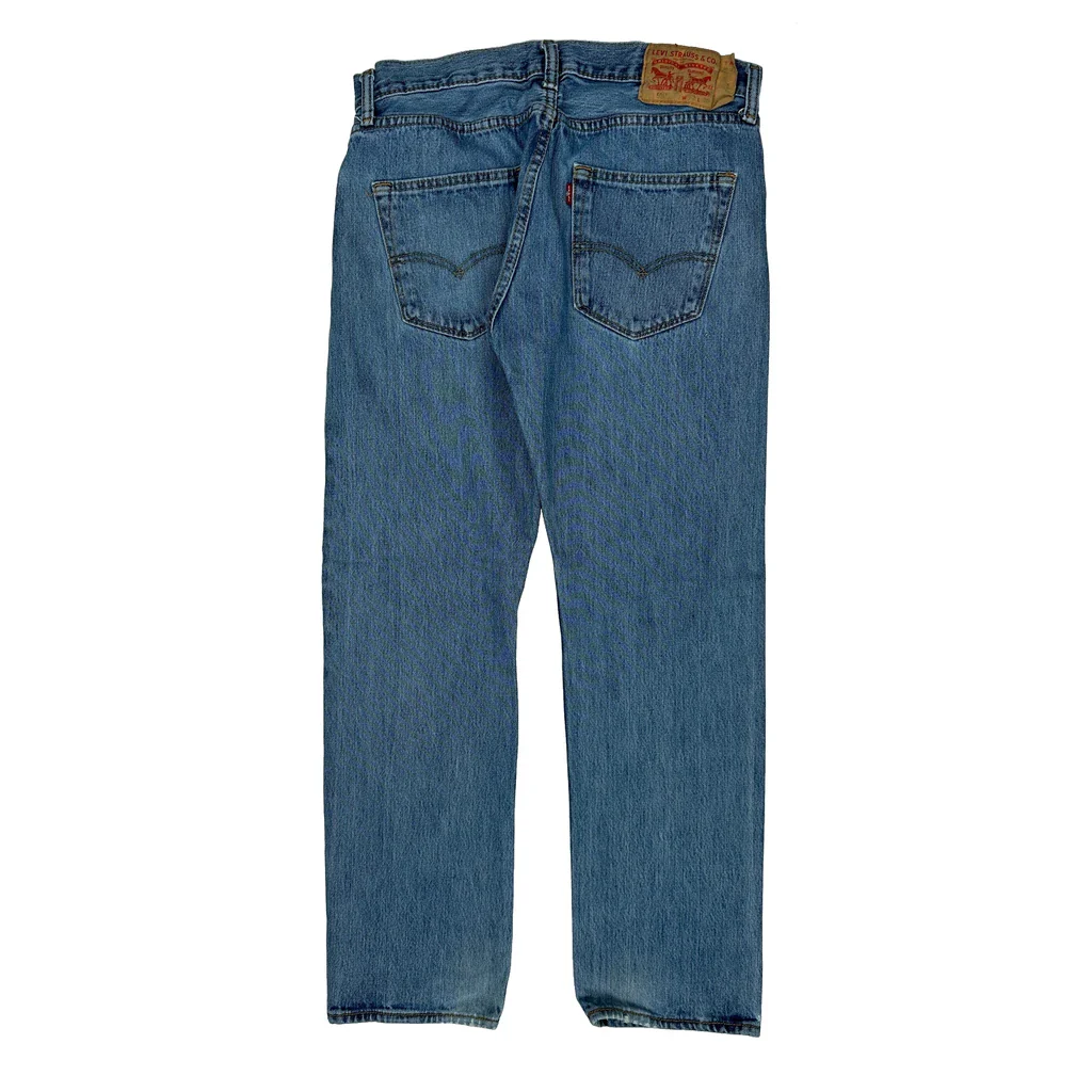 501 Levis Jeans - 32W 30L Blue Cotton