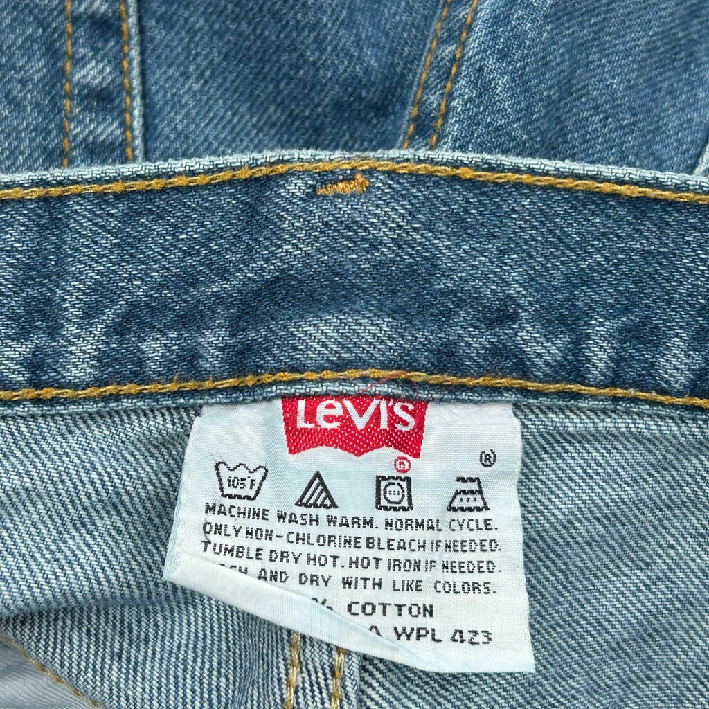 501 Levis Jeans - 32W 30L Blue Cotton - Image 6