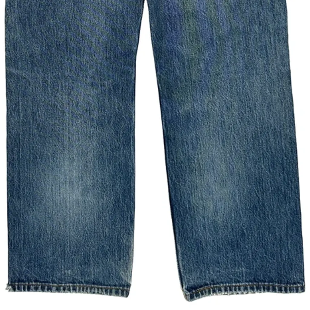 501 Levis Jeans - 32W 29L Blue Denim - Image 7