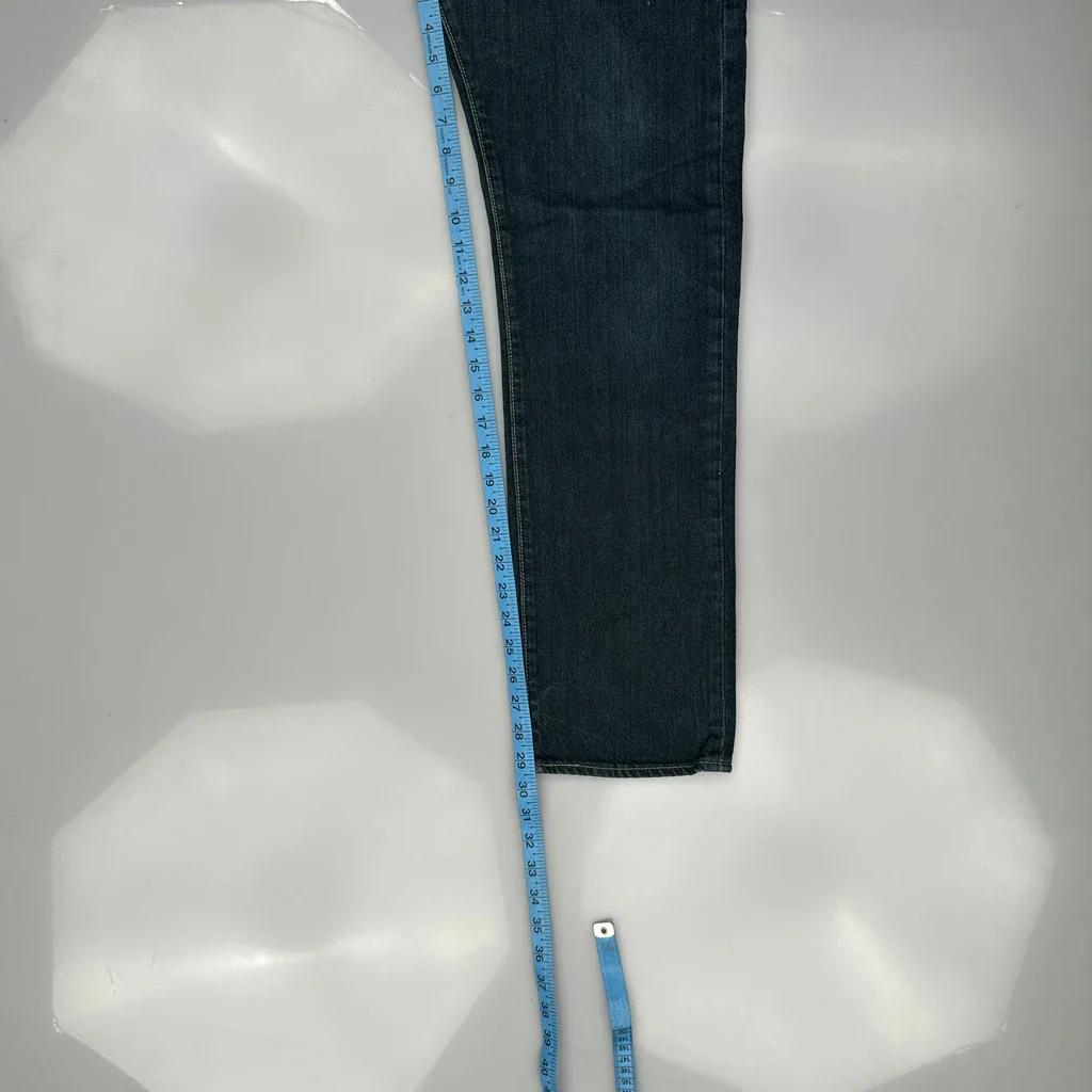 501 Levis Jeans - 32W 30L Blue Cotton - Image 5