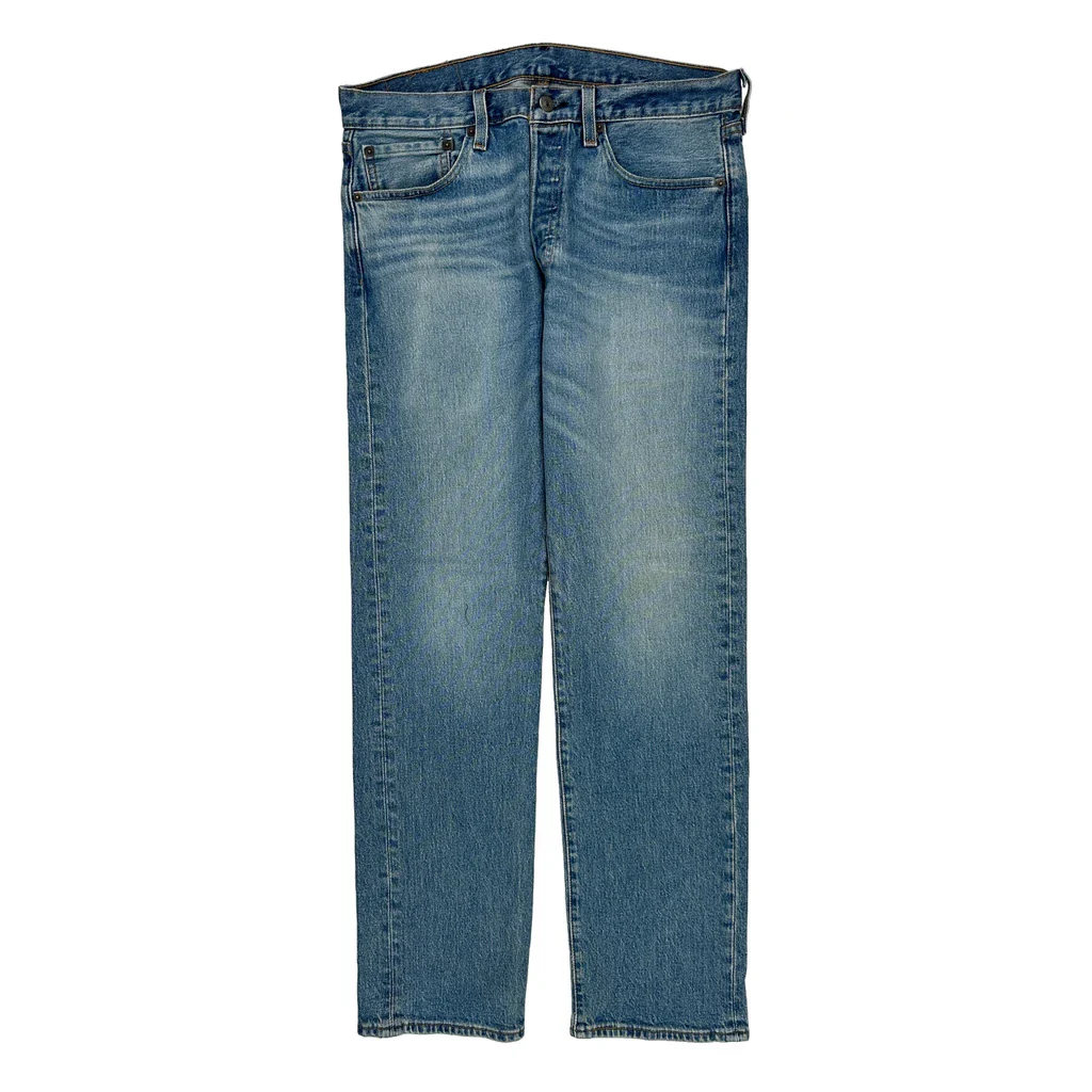 501 Levis Jeans - 33W 30L Blue Cotton - Image 2