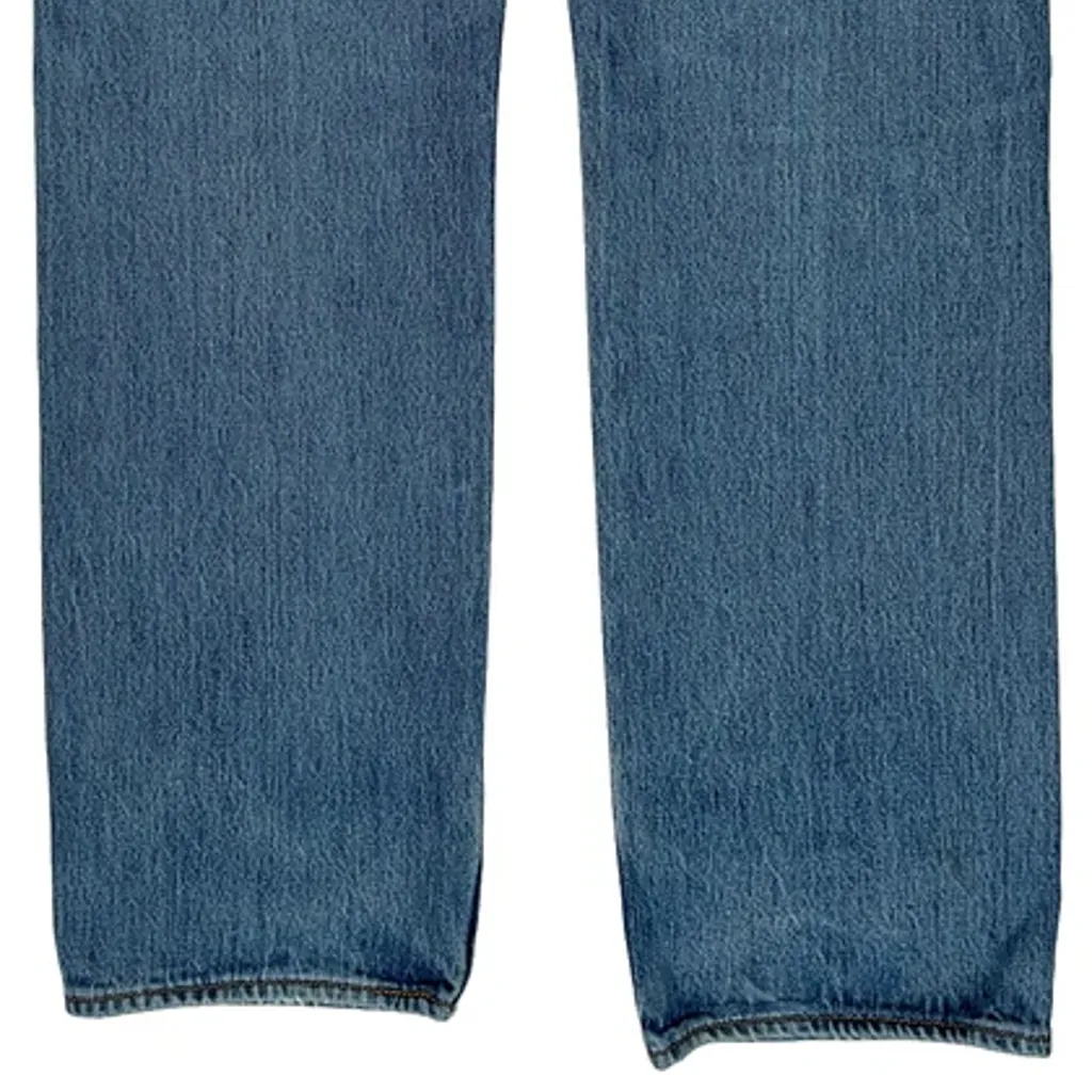 501 Levis Jeans - 33W 33L Blue Denim - Image 6