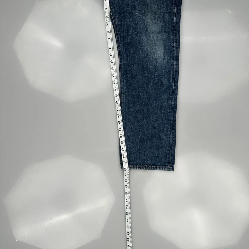501 Levis Jeans - 34W 30L Blue Cotton - Image 5