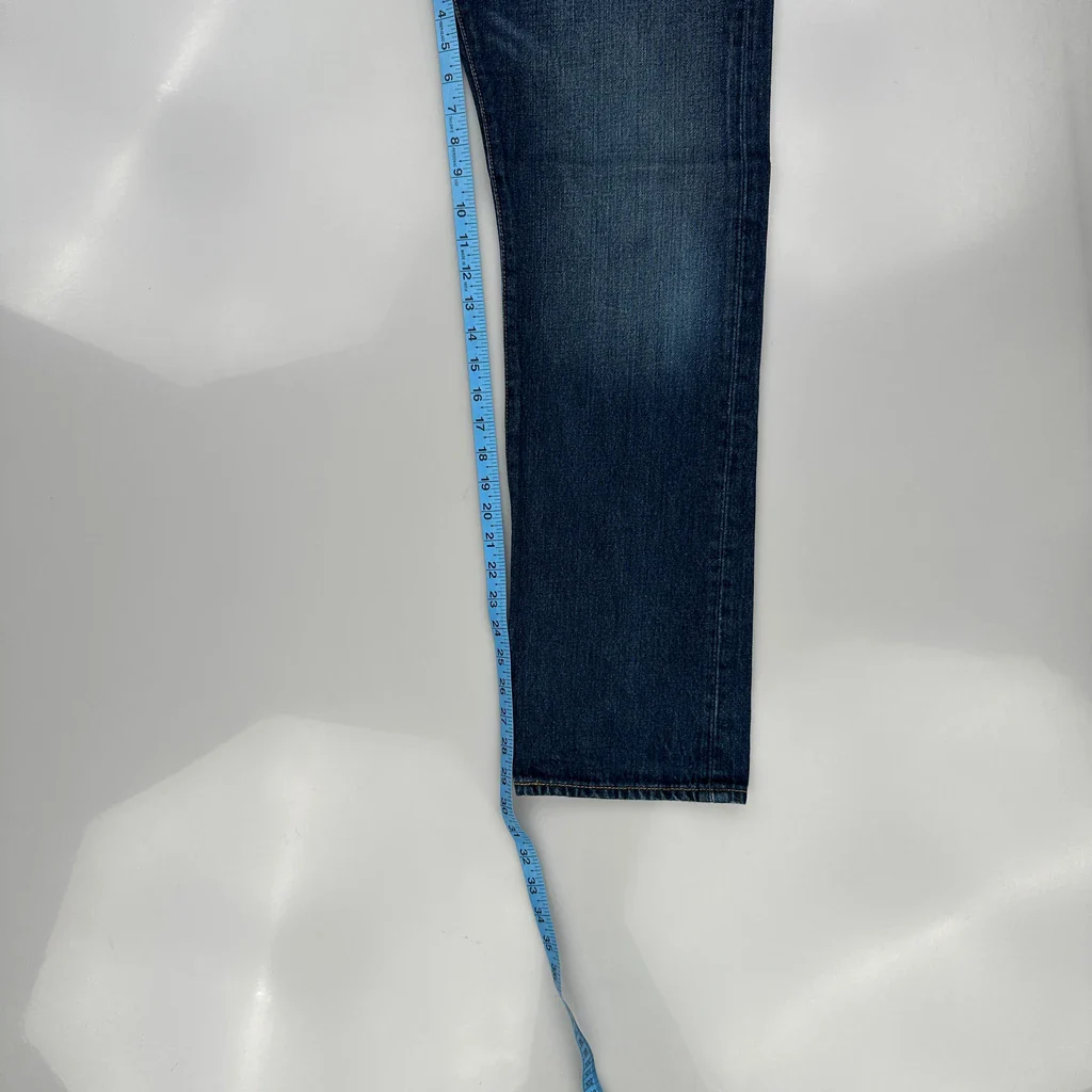 501 Levis Jeans - 34W 29L Blue Cotton - Image 5