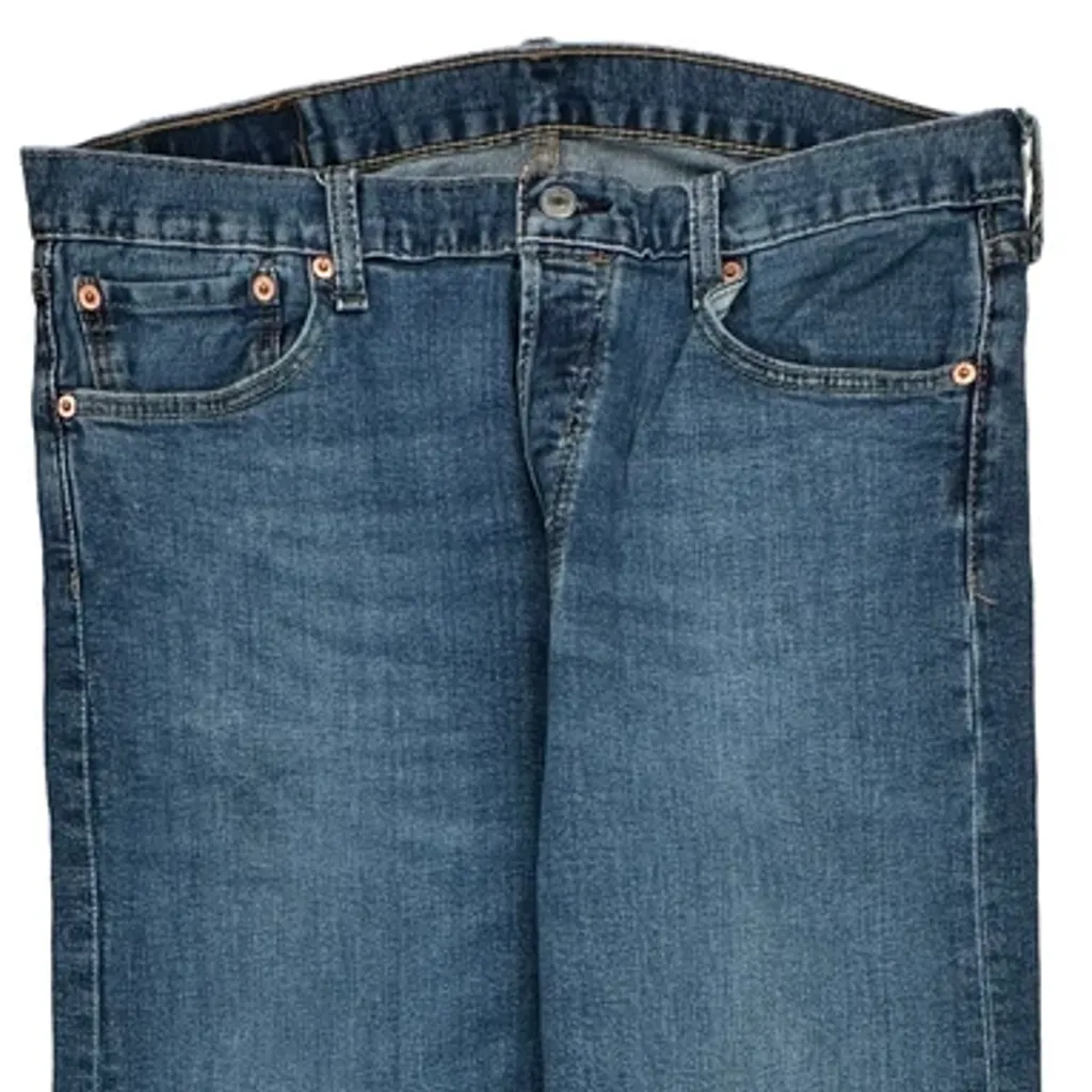 501 Levis Jeans - 34W 34L Blue Cotton - Image 10