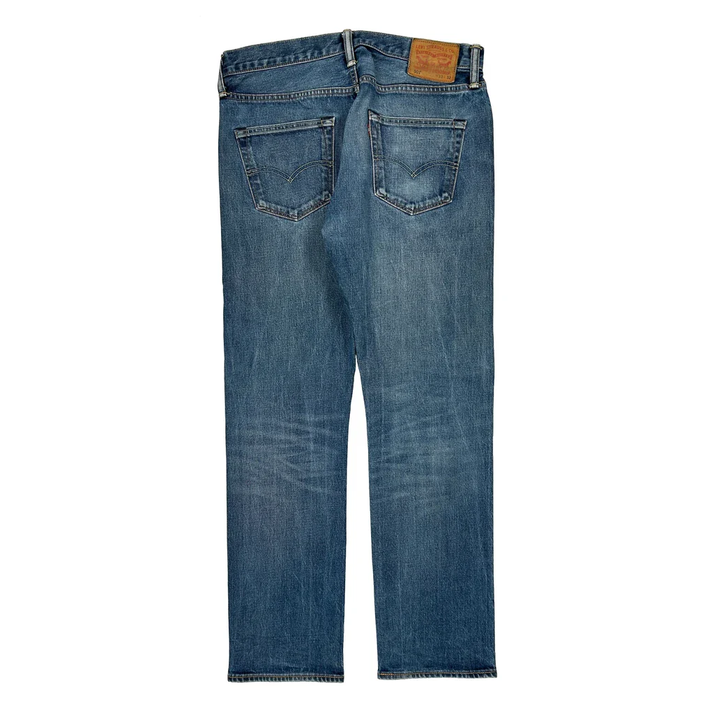 501 Levis Jeans - 34W 30L Blue Cotton