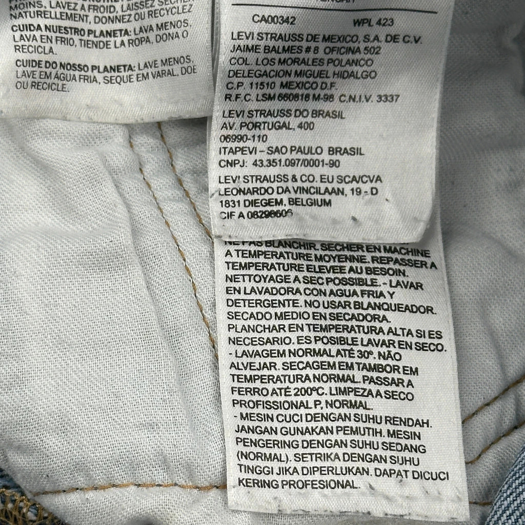 501 Levis Jeans - 36W 29L Blue Cotton - Image 6
