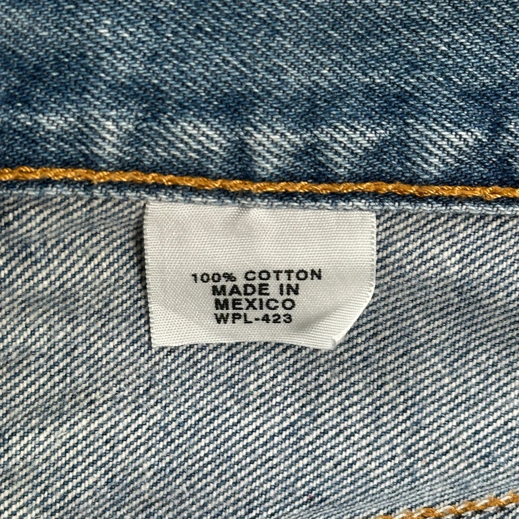 501 Levis Jeans - 36W 30L Blue Cotton - Image 6