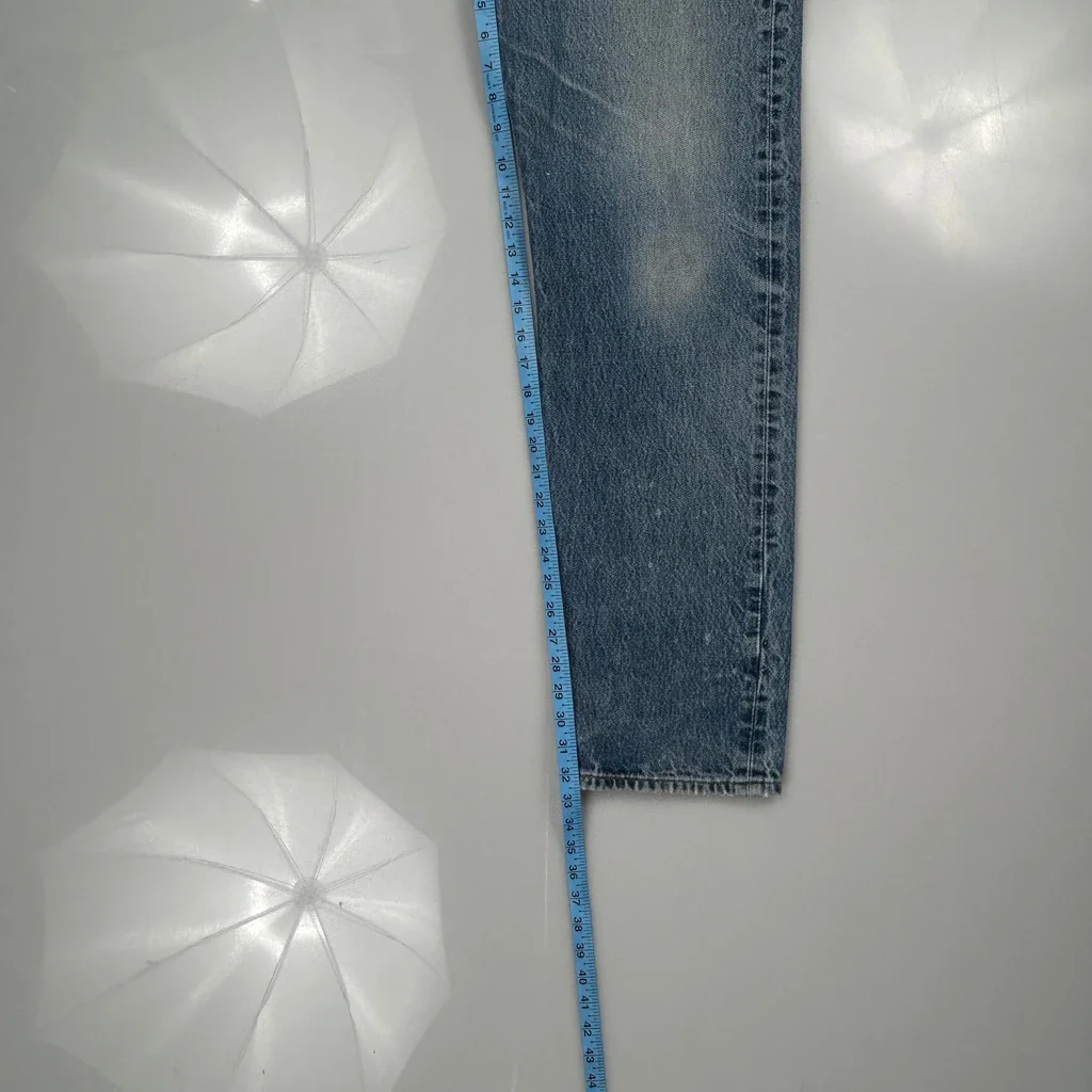 501 Levis Jeans - 36″ Waist Blue Cotton - Image 6