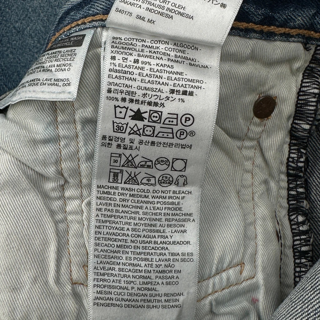 501 Levis Jeans - 38W 32L Blue Cotton - Image 7