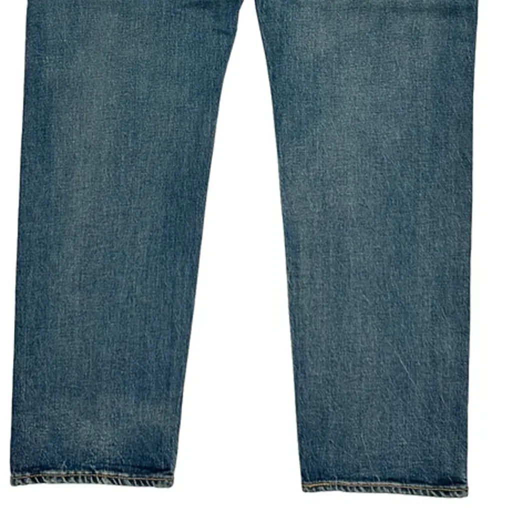501 Levis Jeans - 38W 32L Blue Cotton - Image 9