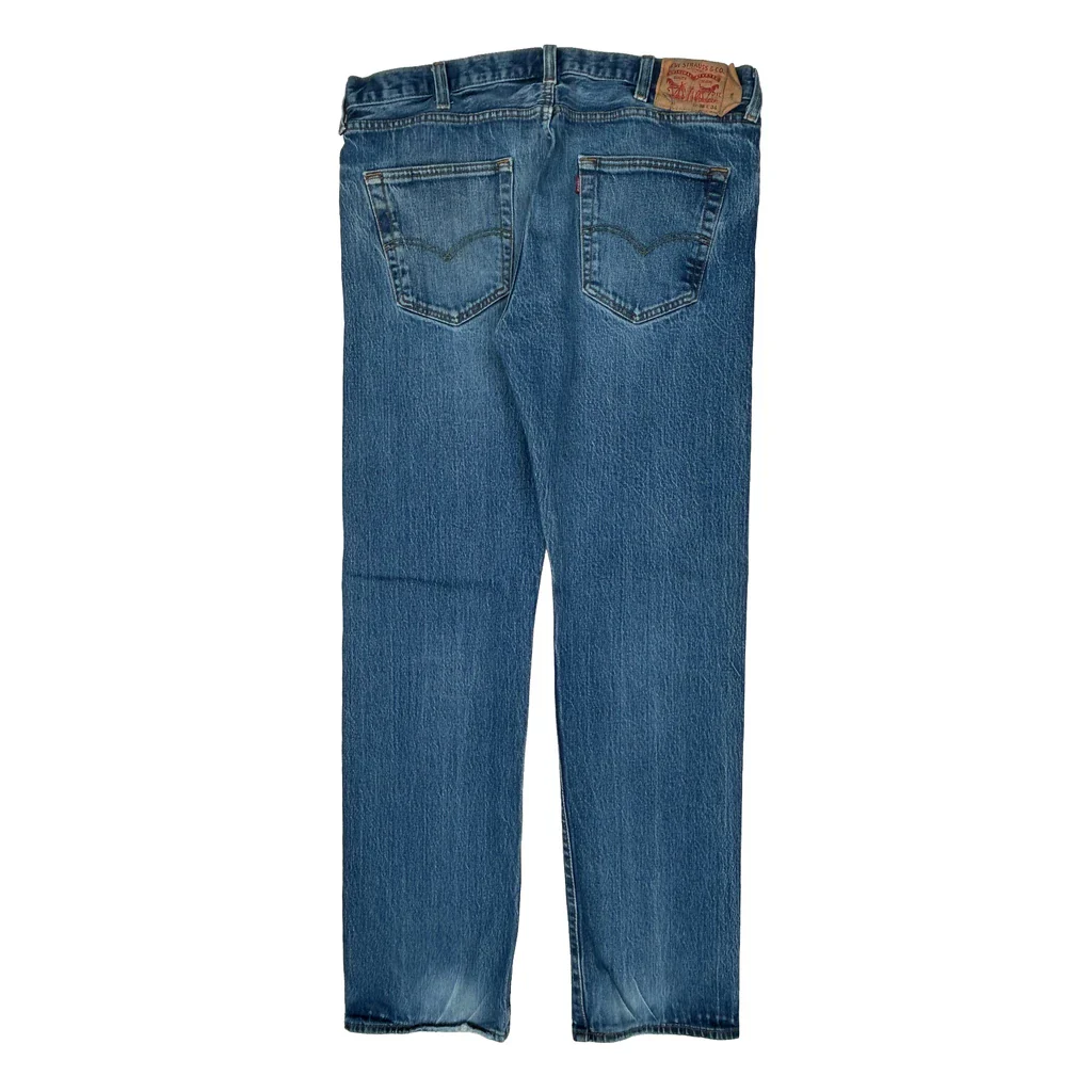 501 Levis Jeans - 38W 34L Blue Cotton