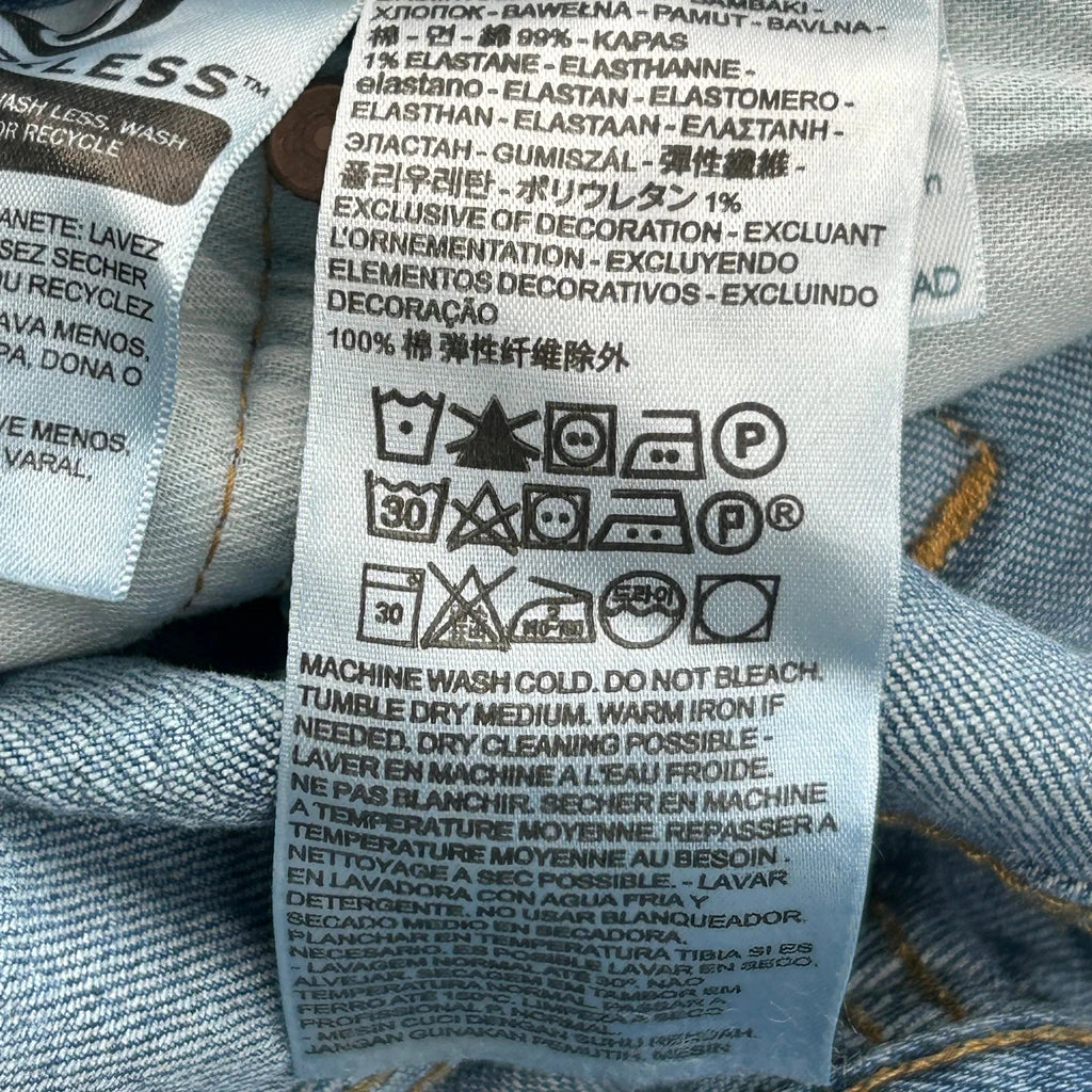 501 Levis Jeans - 38W 34L Blue Cotton - Image 6