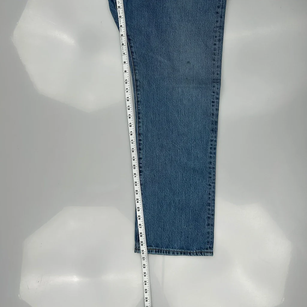 501 Levis Jeans - 38W 30L Blue Cotton - Image 6