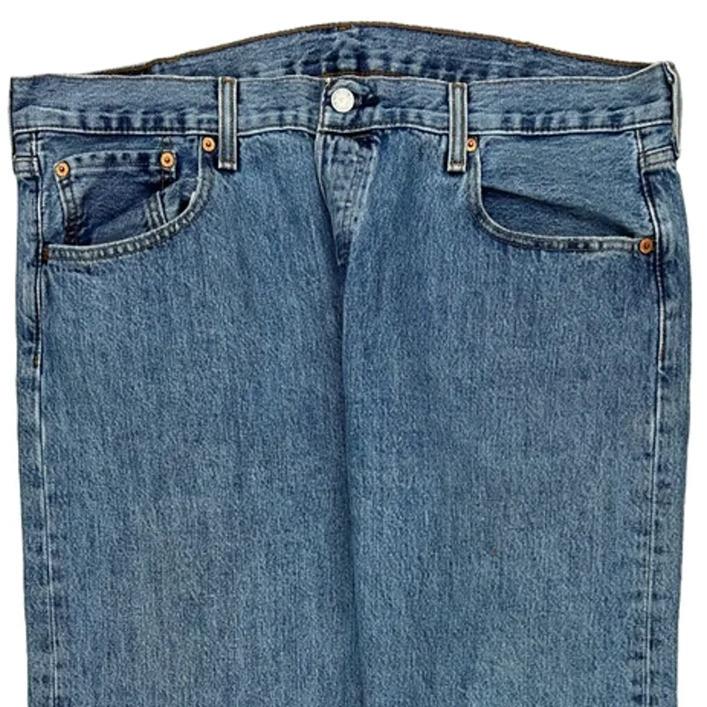501 Levis Jeans - 38W 30L Blue Cotton - Image 10
