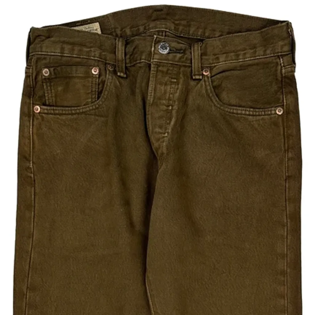 501 Levis Jeans - 28W 30L Brown Cotton - Image 10