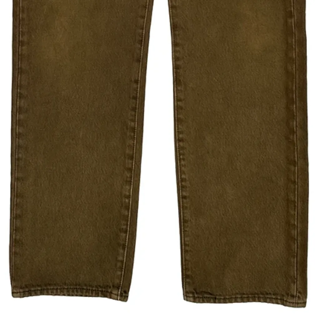 501 Levis Jeans - 28W 30L Brown Cotton - Image 11