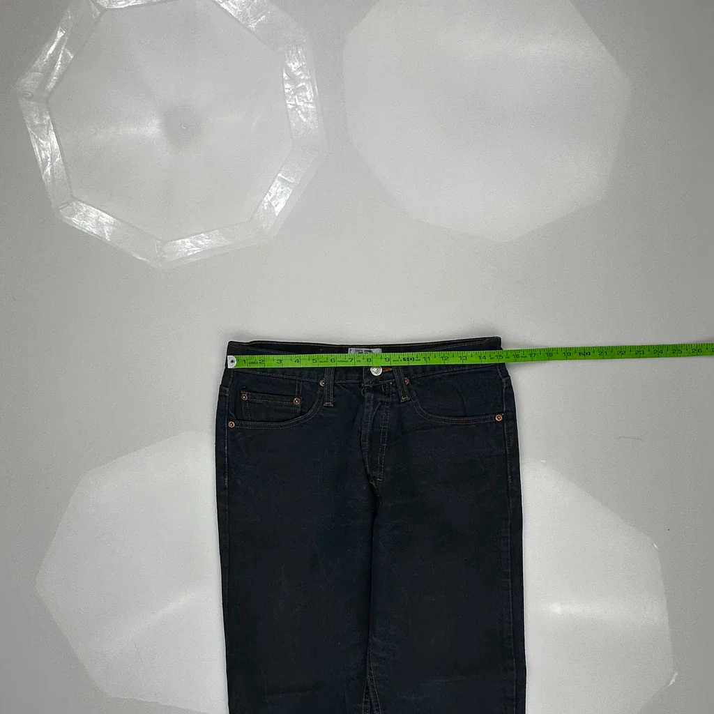 501 Levis Jeans - 30W 30L Dark Wash Cotton - Image 3