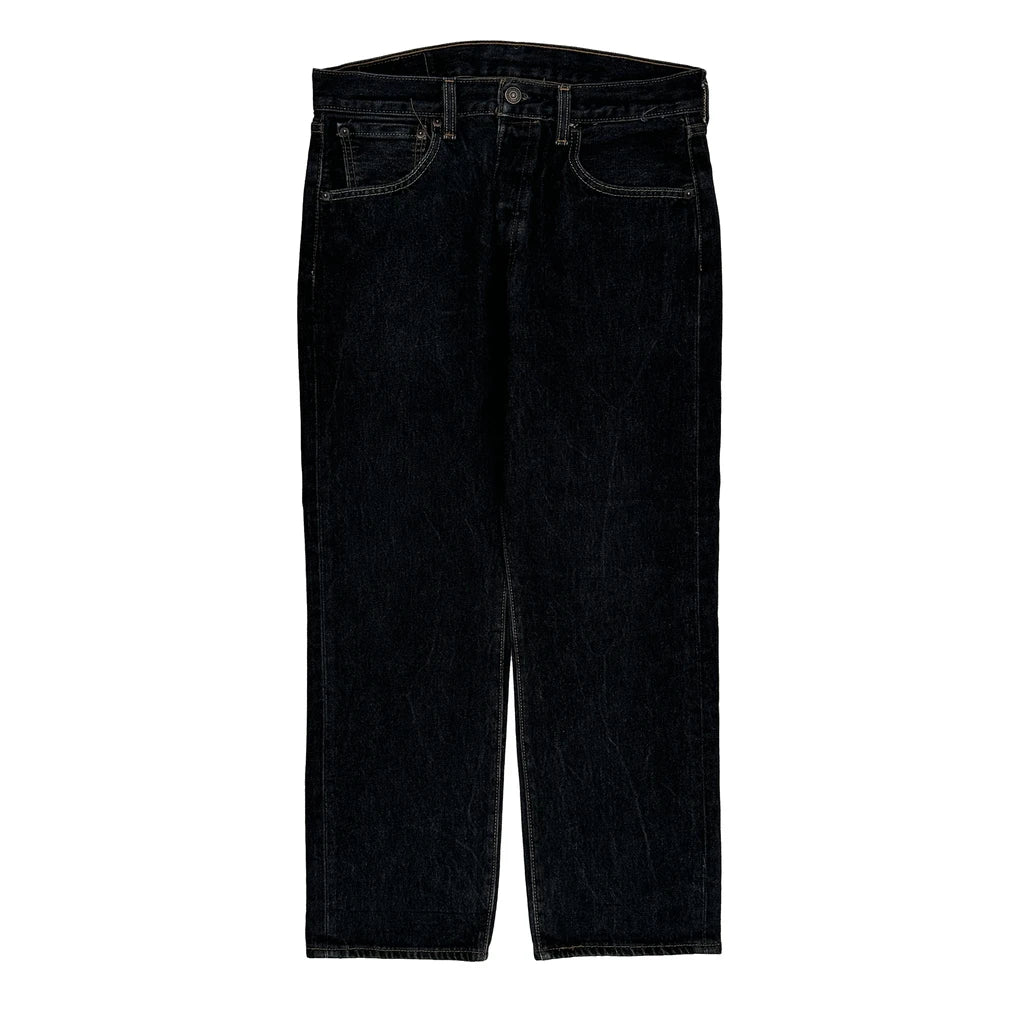 501 Levis Jeans - 31W 28L Dark Wash Cotton - Image 2
