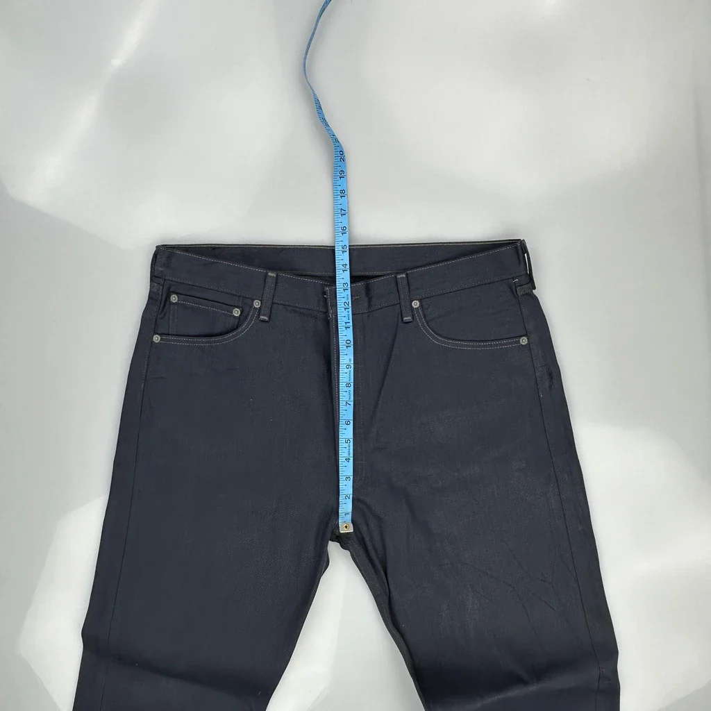 501 Levis Jeans - 40W 33L Dark Wash Cotton - Image 4