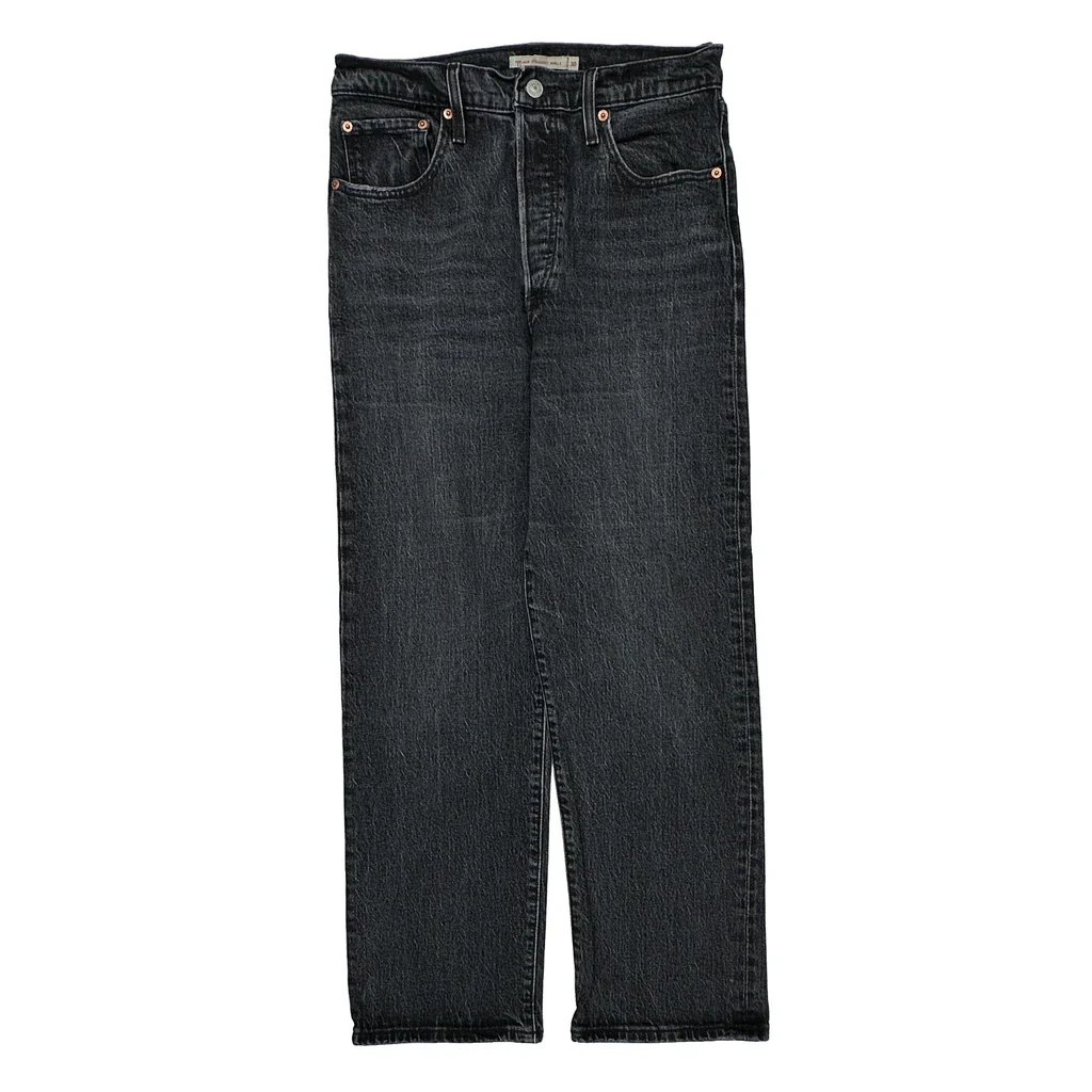 501 Levis Jeans - 28W 27L Gray Cotton - Image 2