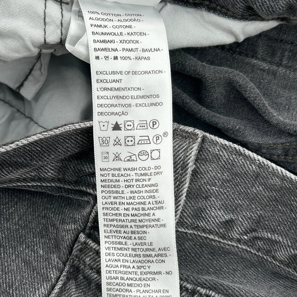 501 Levis Jeans - 31W 27L Gray Cotton - Image 6