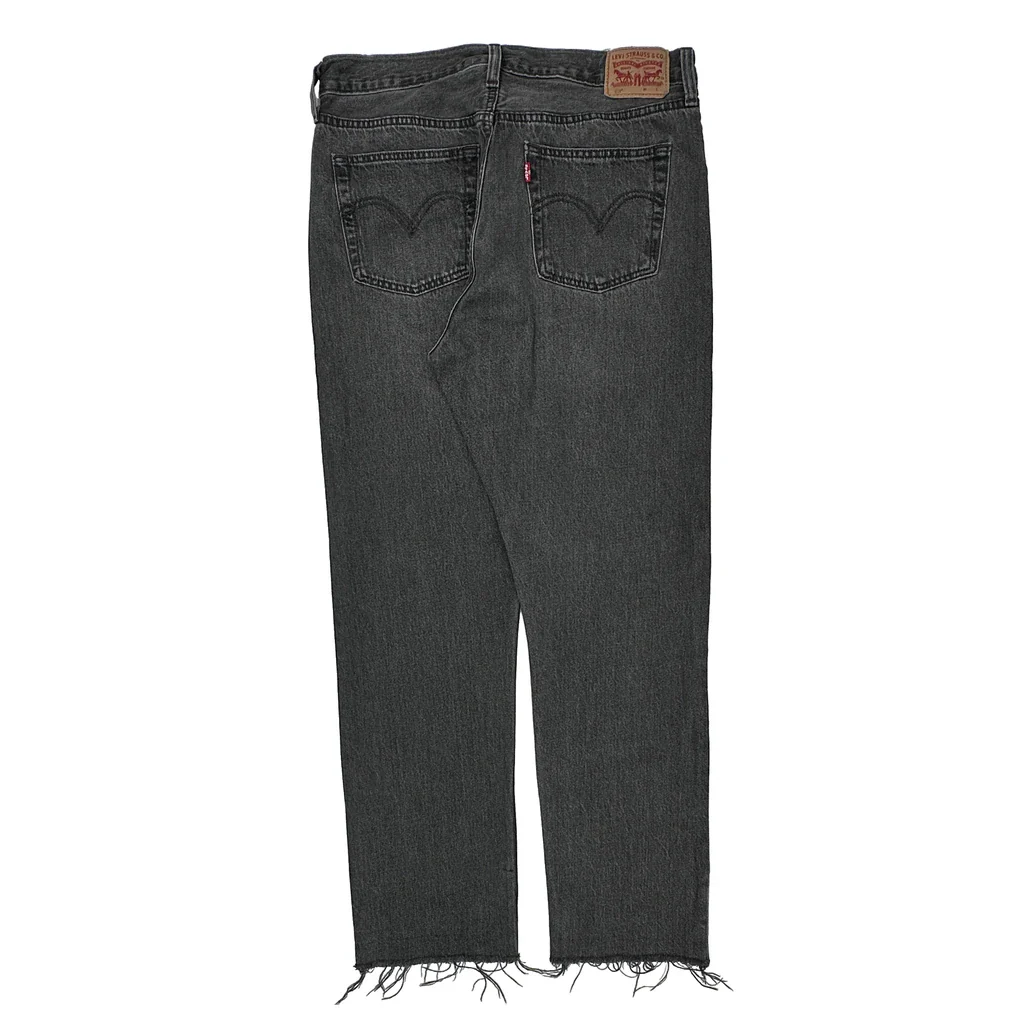 501 Levis Jeans - 32W 30L Gray Cotton