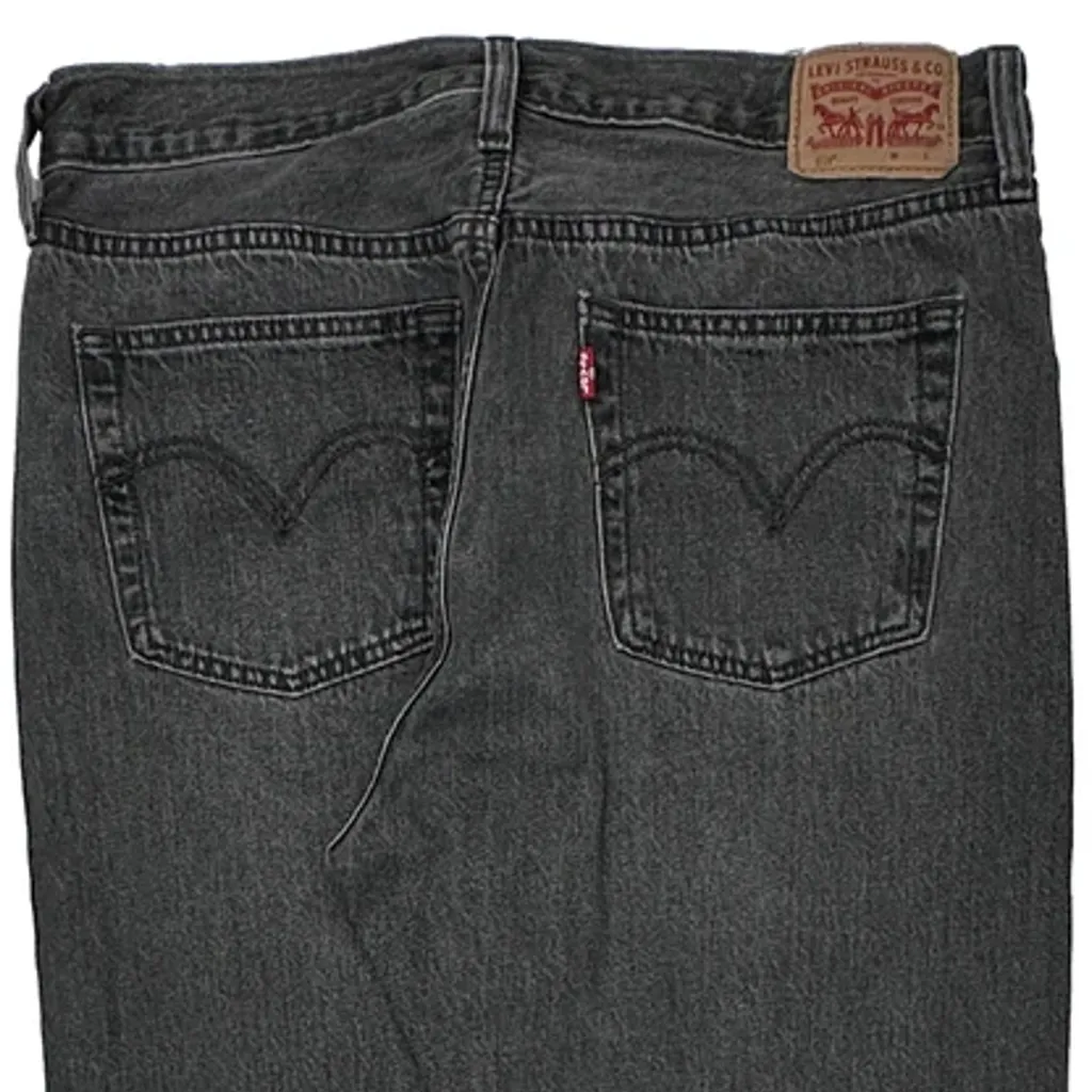 501 Levis Jeans - 32W 30L Gray Cotton - Image 8