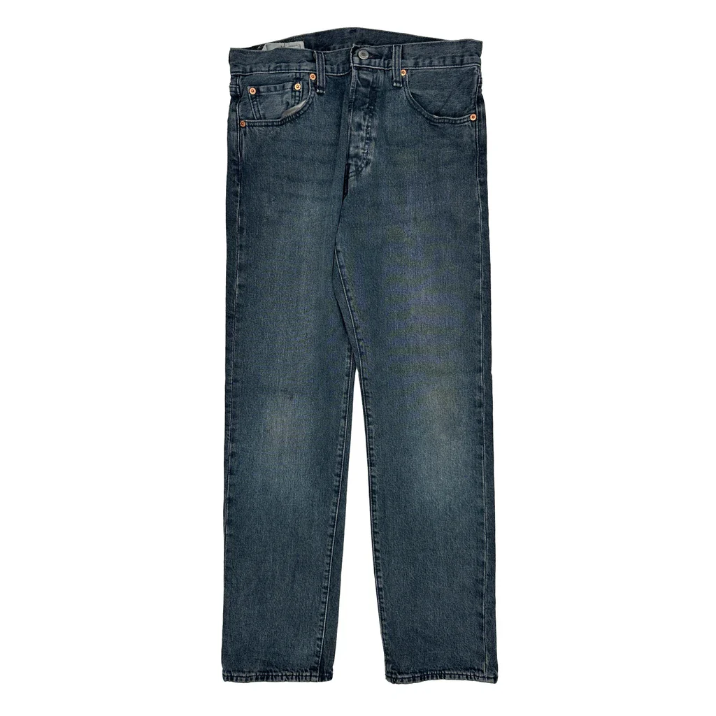 501 Levis Jeans - 31W 32L Grey Cotton - Image 2