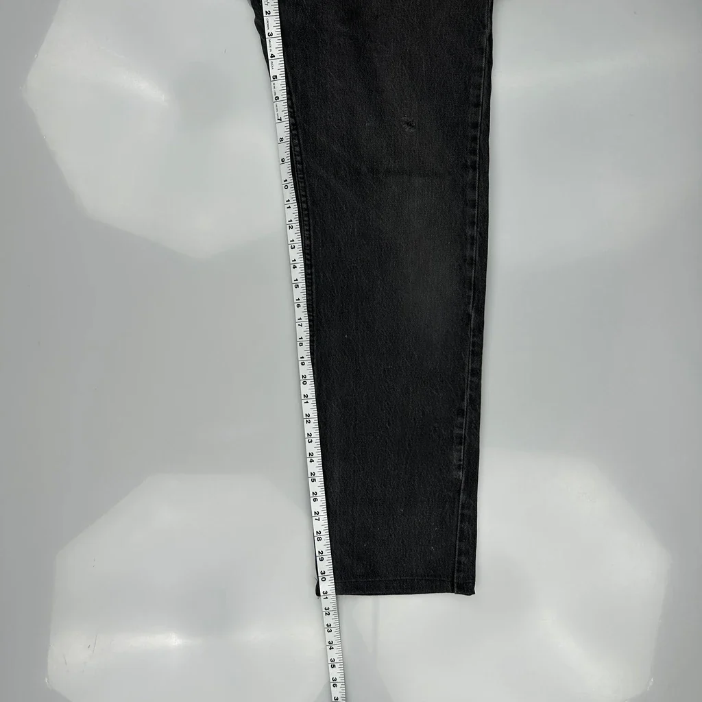 501 Levis Jeans - 34W 31L Grey Denim - Image 5