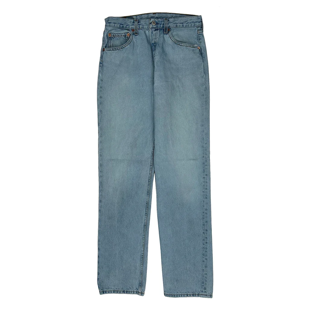 501 Levis Jeans - 30W 33L Light Wash Denim - Image 2