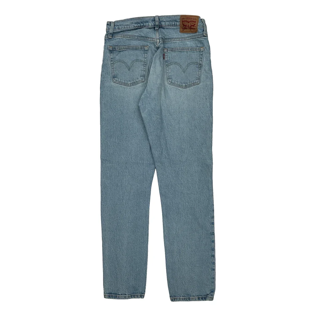 501 Levis Jeans - 30W 31L Light Wash Cotton