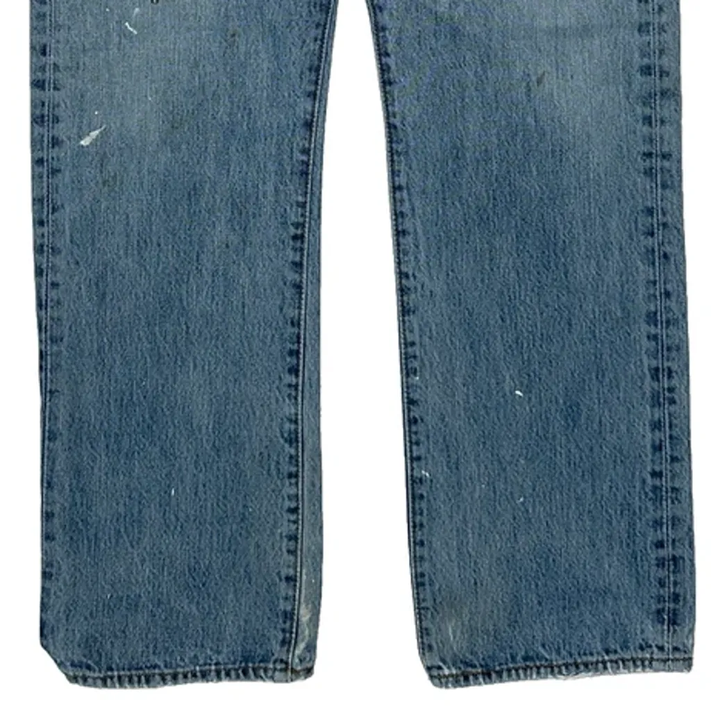 501 Levis Jeans - 30W 30L Light Wash Cotton - Image 10