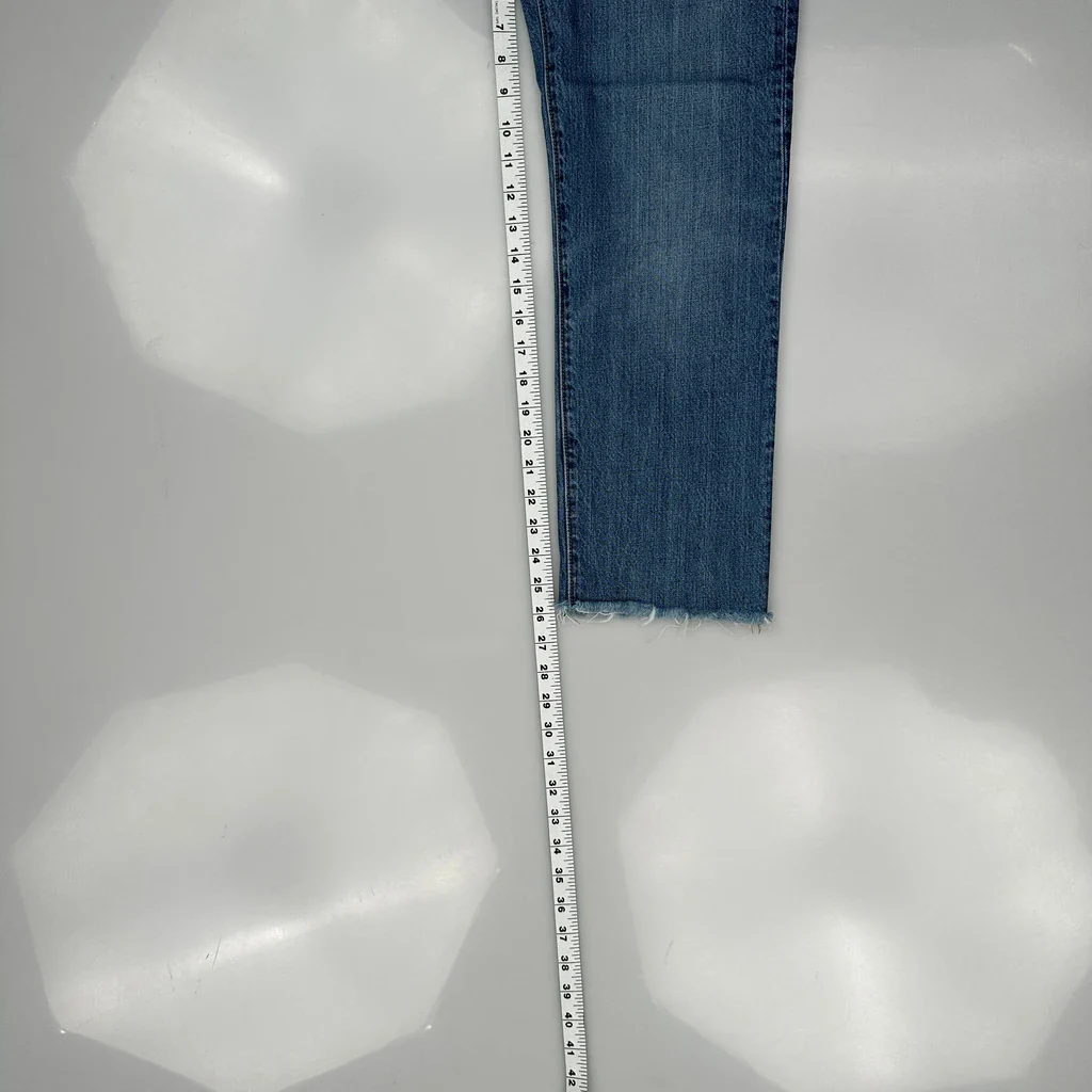 501 Levis Jeans - 24W UK 4 Blue Cotton - Image 5