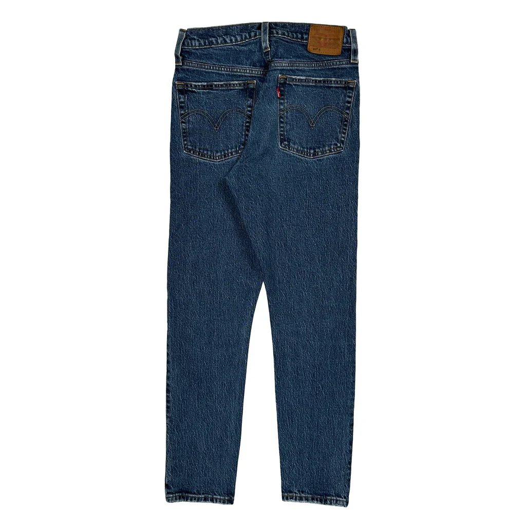 501 Levis Jeans - 26W UK 6 Blue Denim