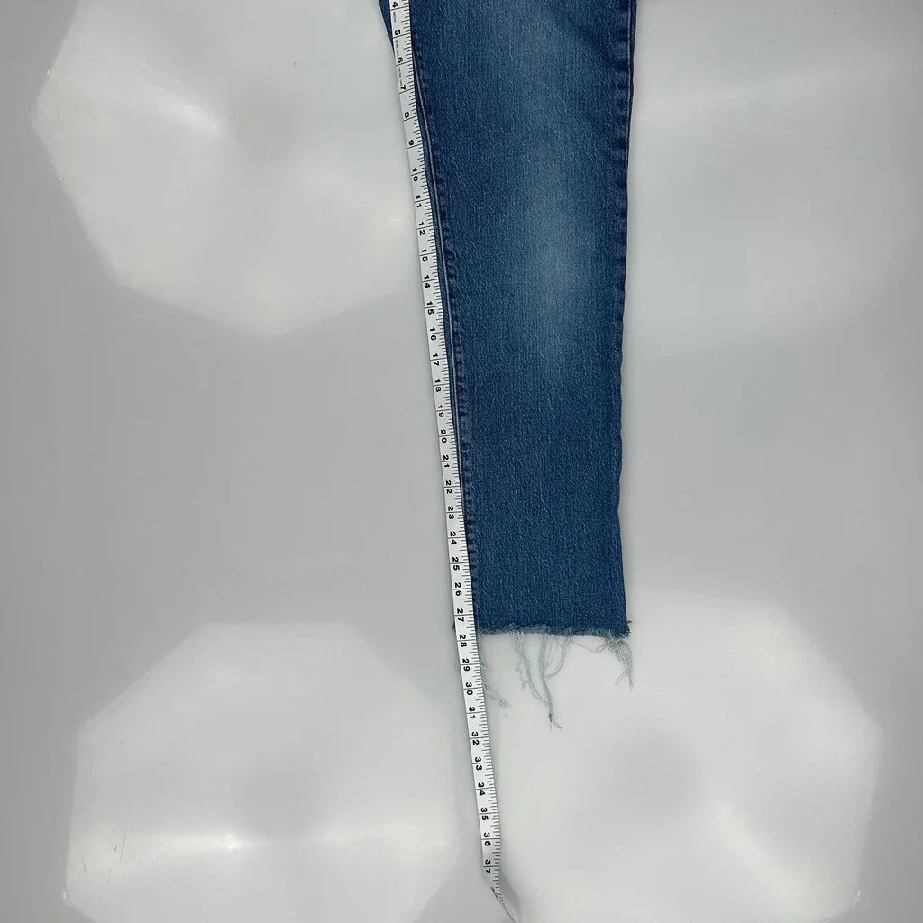501 Levis Jeans - 28W UK 8 Blue Cotton - Image 5