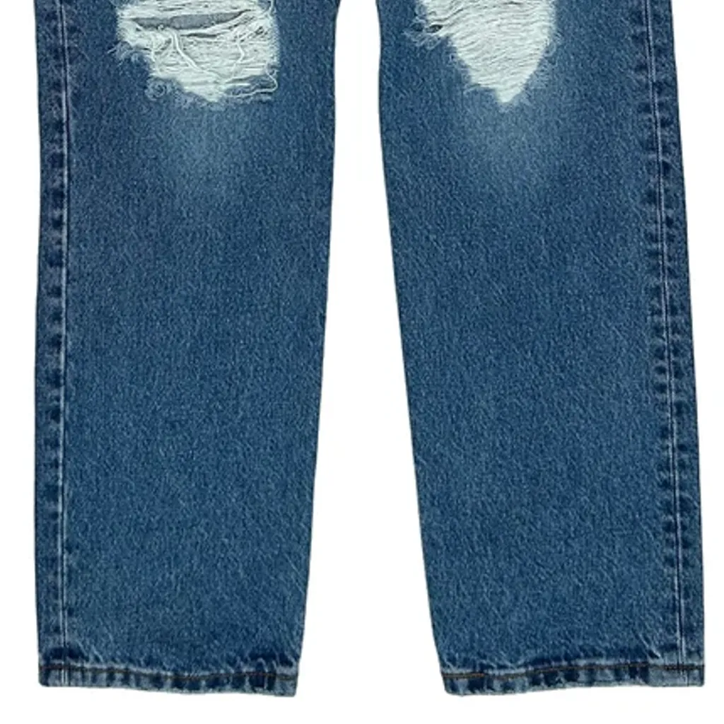 501 Levis Jeans - 28W UK 8 Blue Cotton - Image 11