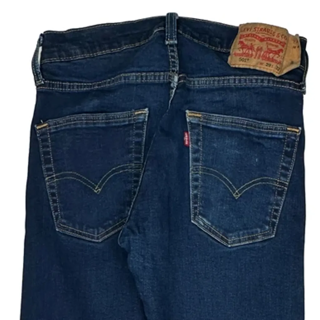 501 Levis Slim Fit Jeans - 29W UK 10 Blue Cotton - Image 9