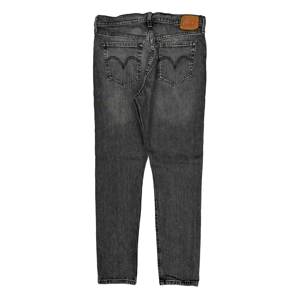 501 Levis Slim Fit Jeans - 31W UK 12 Grey Cotton