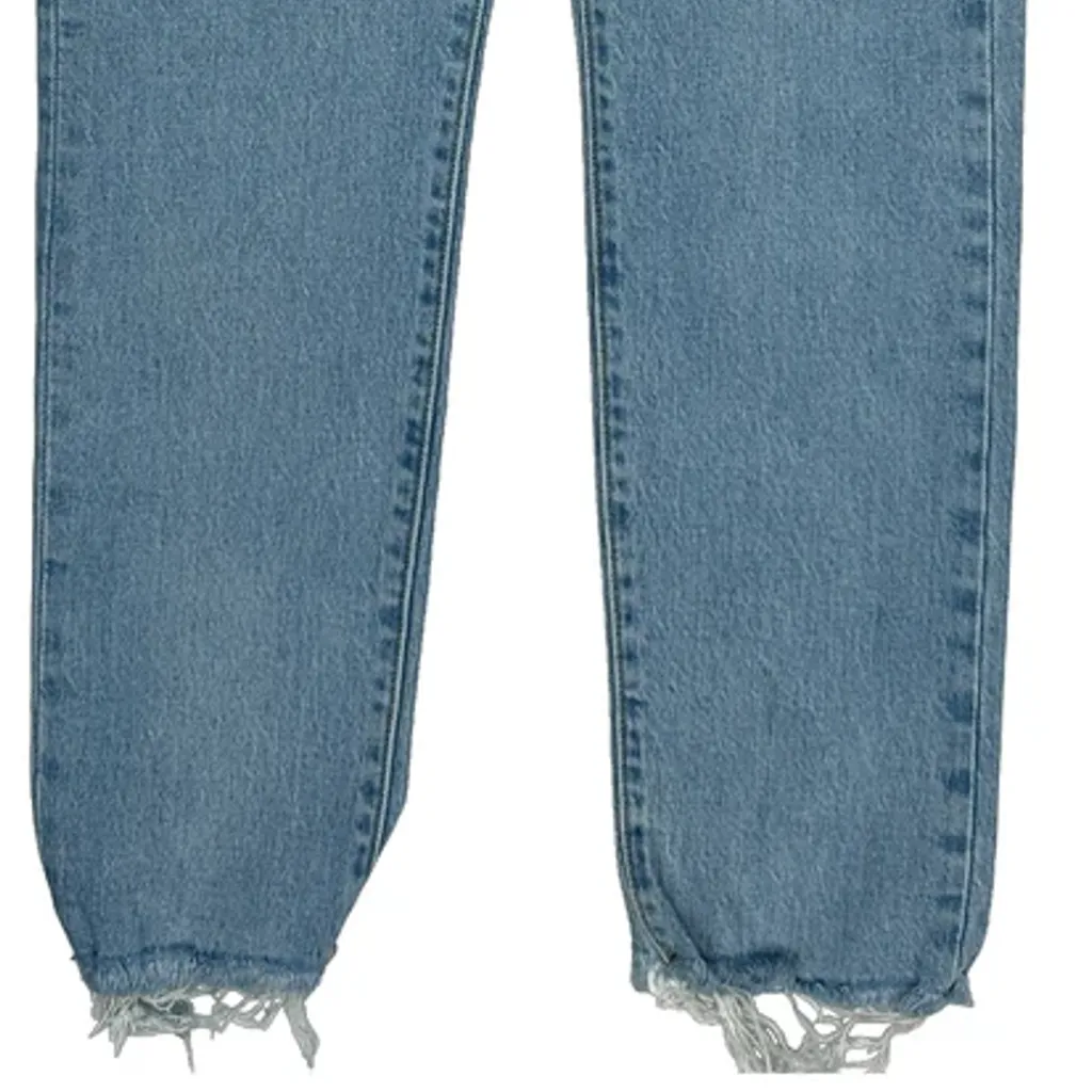 501 Levis Jeans - 28W UK 8 Light Wash Cotton - Image 10