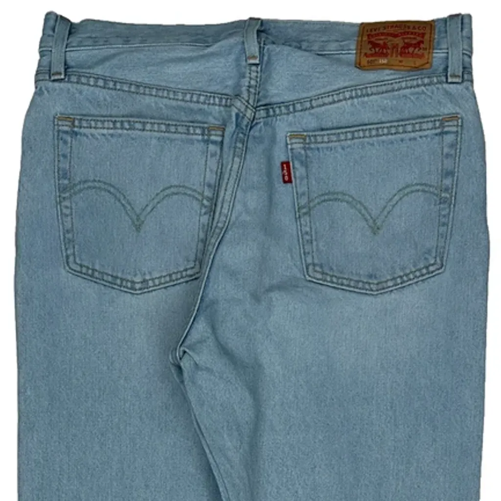 501 Levis Jeans - 29W UK 10 Light Wash Cotton - Image 9
