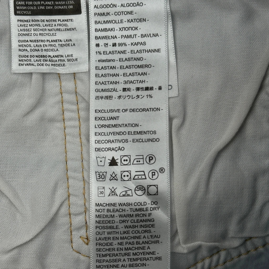 501 Levis Jeans - 30W UK 10 Light Wash Cotton - Image 7