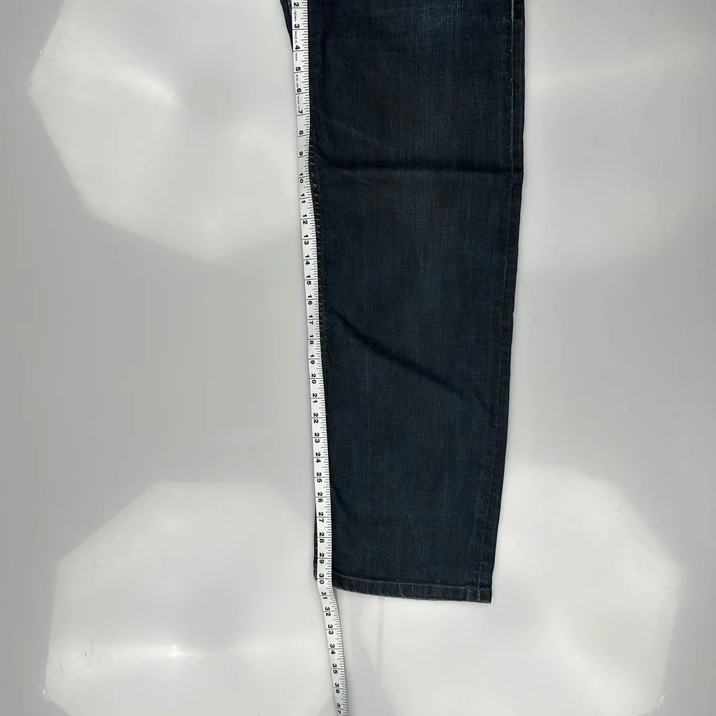 503 Levis Jeans - 35W 30L Dark Wash Denim - Image 5
