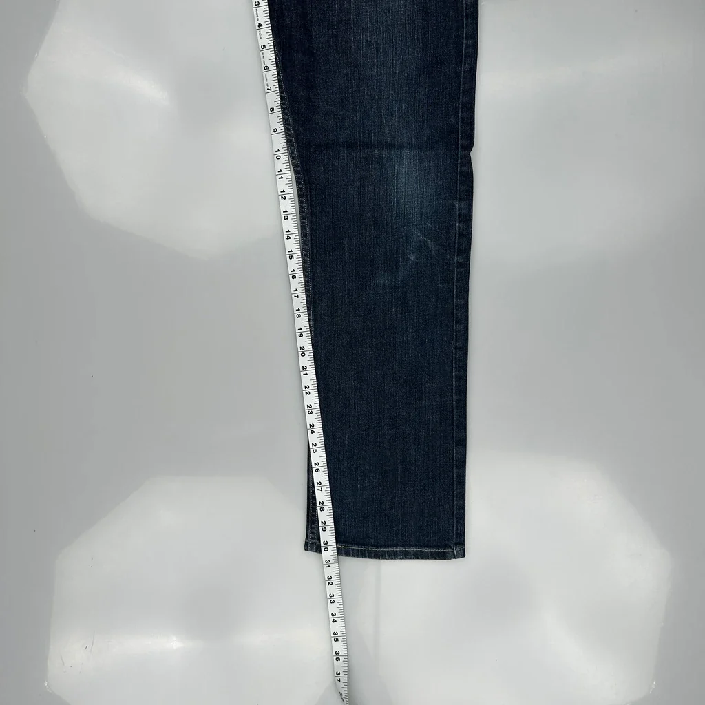 504 Levis Jeans - 34W 32L Blue Cotton - Image 5