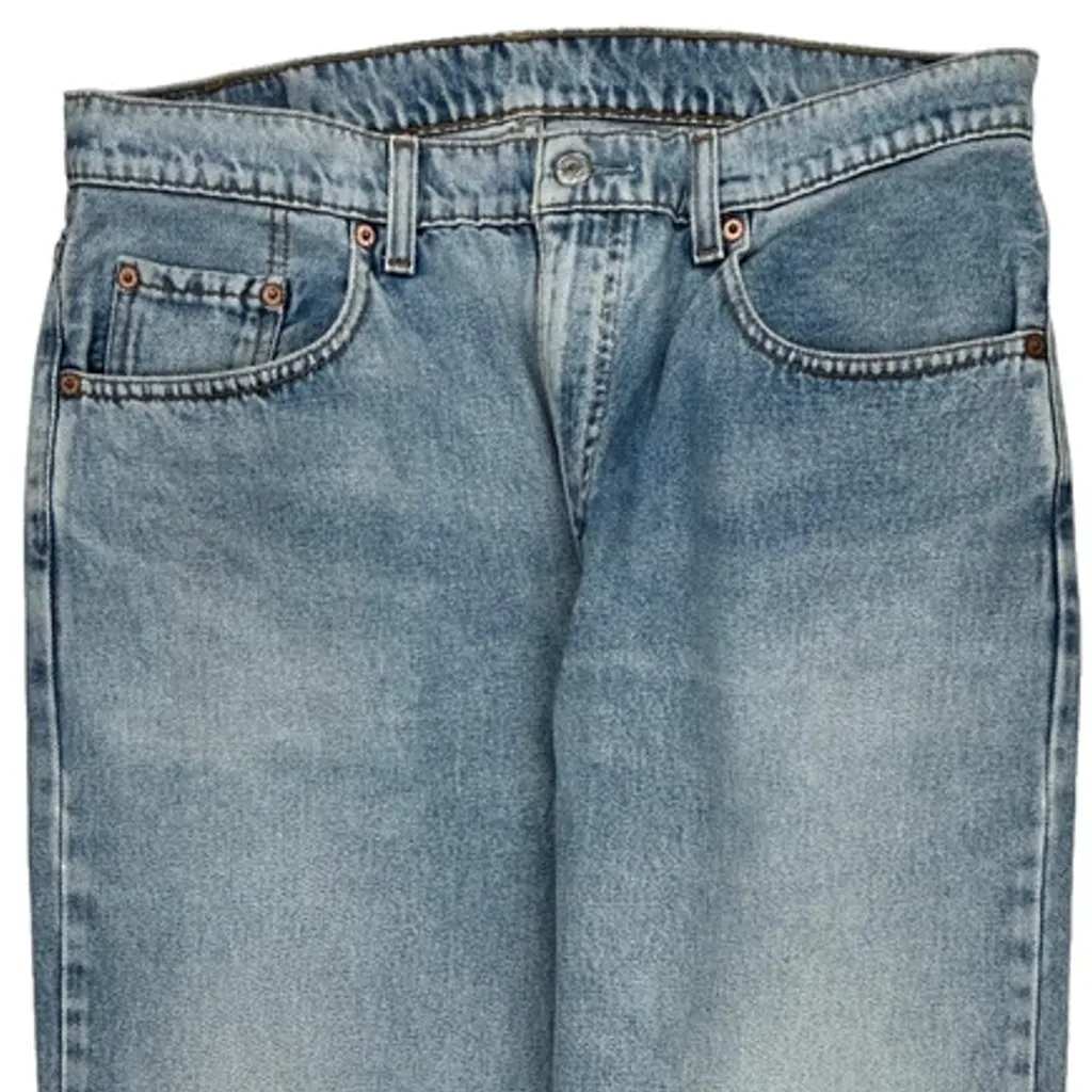 504 Levis Jeans - 34W 30L Light Wash Denim - Image 9