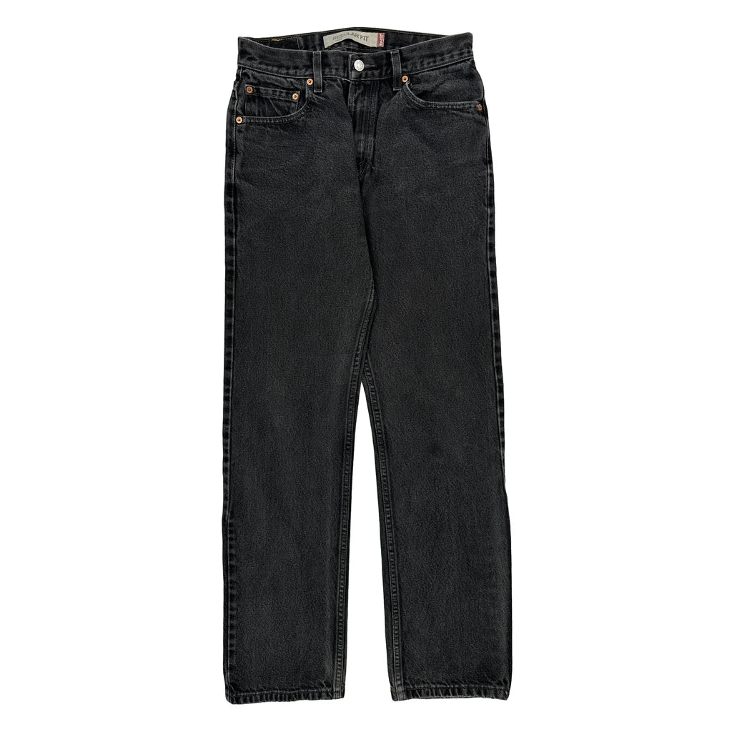 505 Levis Jeans - 28W 33L Black Cotton - Image 2